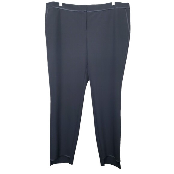 Lafayette 148 New York Black Manhattan Dress Pants Size 18 NWT - Picture 1 of 8